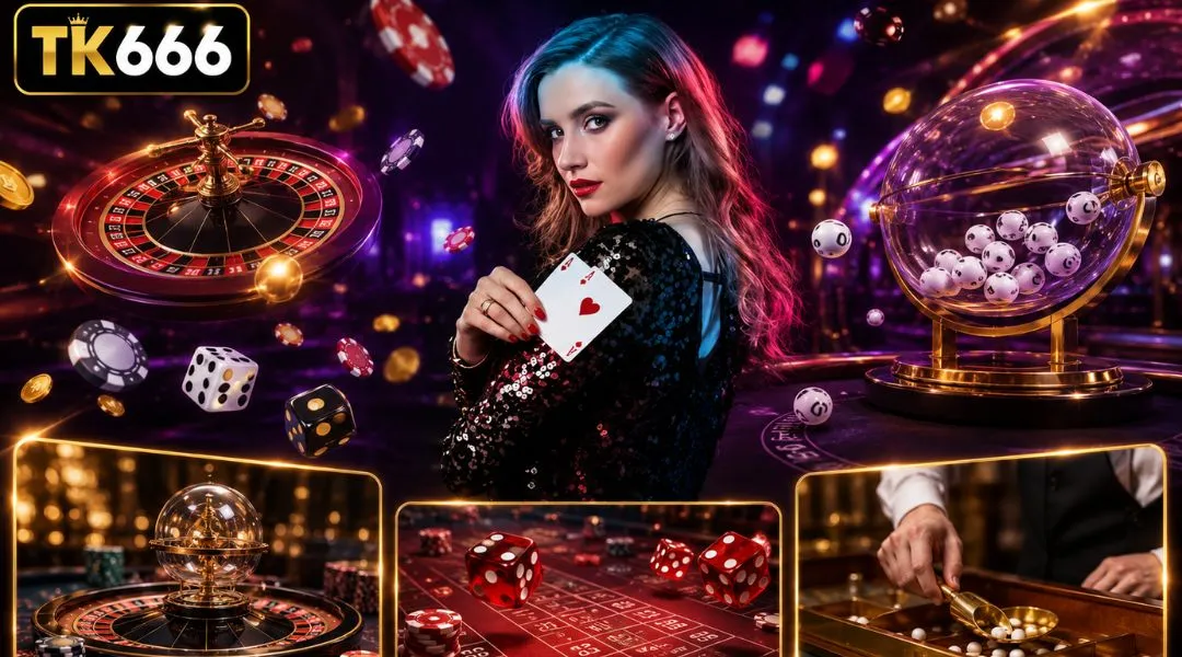 casino TK666-এর টেবিলগুলো প্রতিদিন অত্যন্ত প্রাণবন্ত ও জমজমাট থাকে